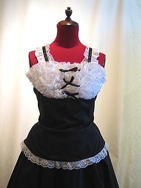 レースネクタイ付コルセット風姫袖ブラウス | MARBLE | ロリータ