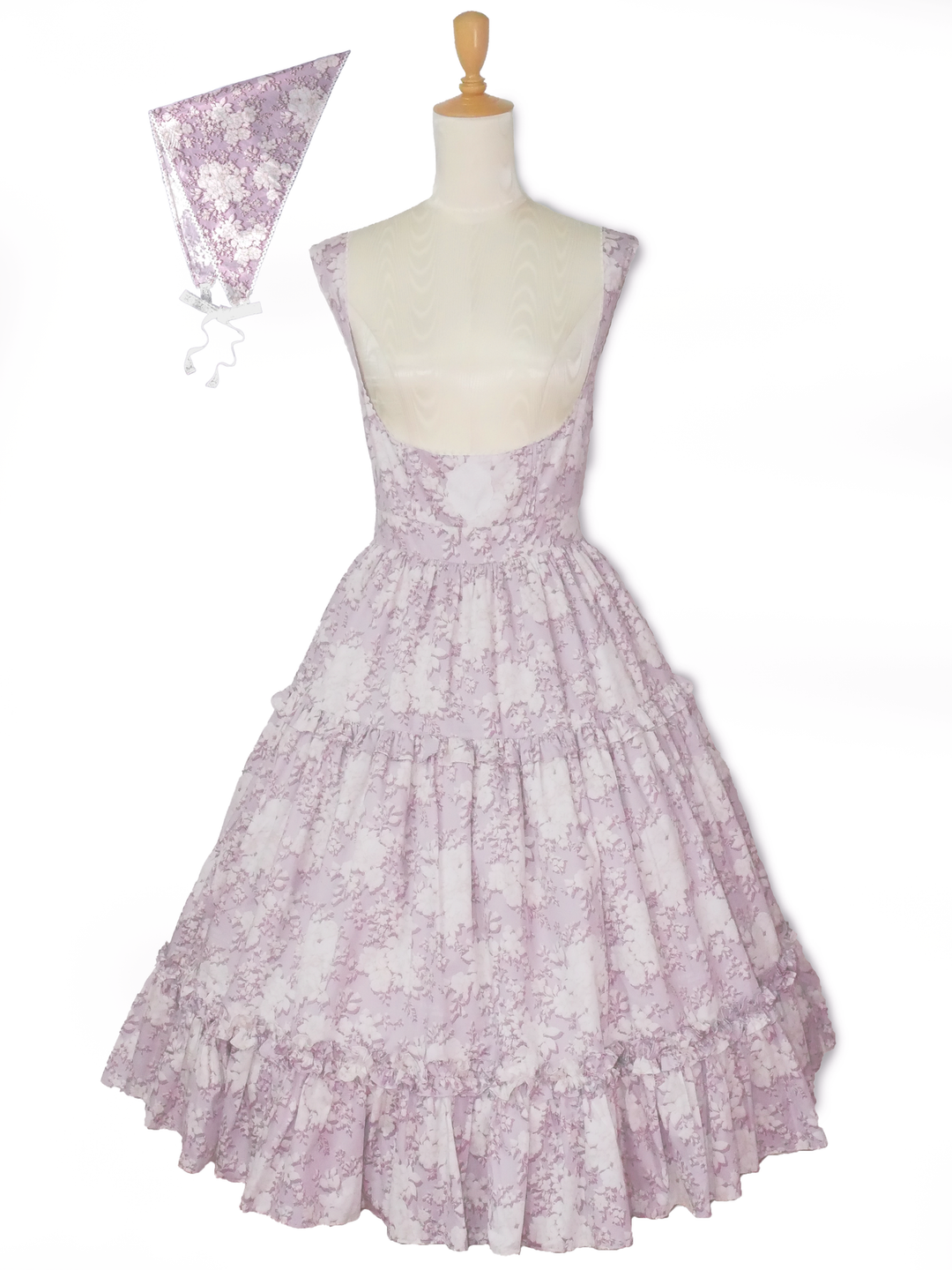 Cameo Rococo Bouquet Apron Dress | Victorian maiden | Wunderwelt