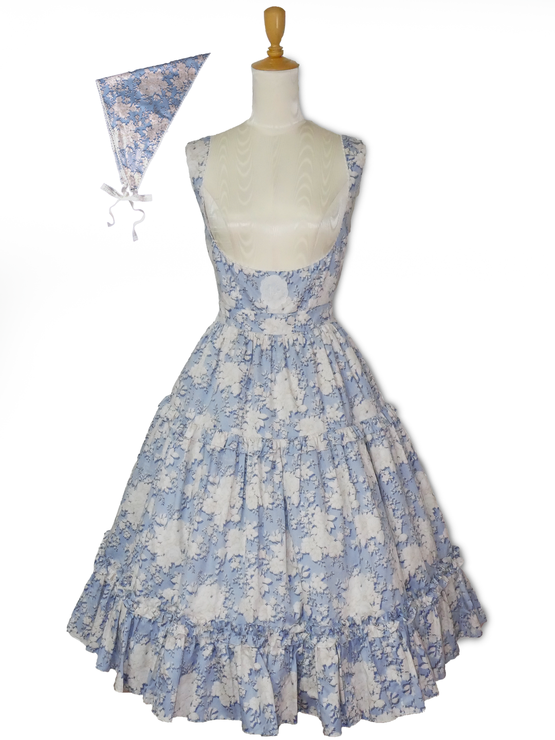 Cameo Rococo Bouquet Apron Dress | Victorian maiden | Wunderwelt