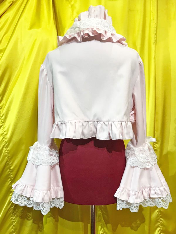 00s wishcore 姫系 フリル姫袖ボレロカーディガン ホワイト