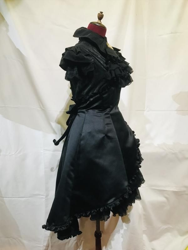 Asymmetrical Ruffle Lace Dress with Blouse | MARBLE | Wunderwelt
