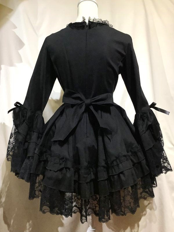 Lace Up Frill Dress OP | MARBLE | Wunderwelt Fleur - Online