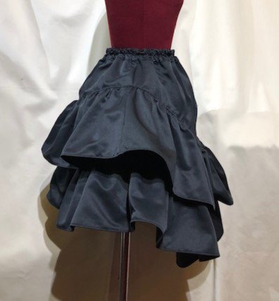 アシンメトリー前ロングスカート | MARBLE | ロリータ ゴスロリ