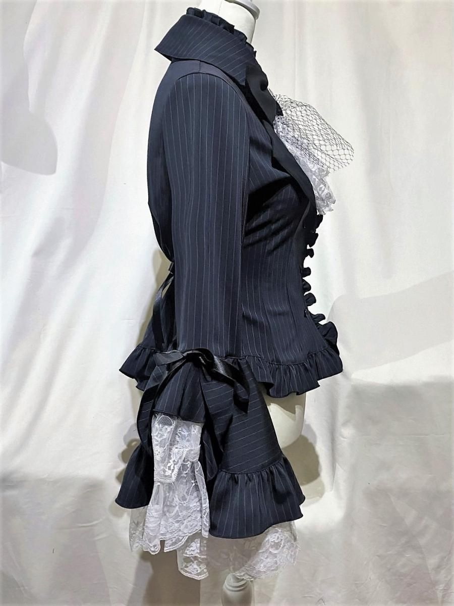 VISIBLE ブラウス　MARBLEスカート上下セット　ゴスロリロリータ VISIBLE ブラウス MARBLEスカート上下セット ゴスロリロリータ