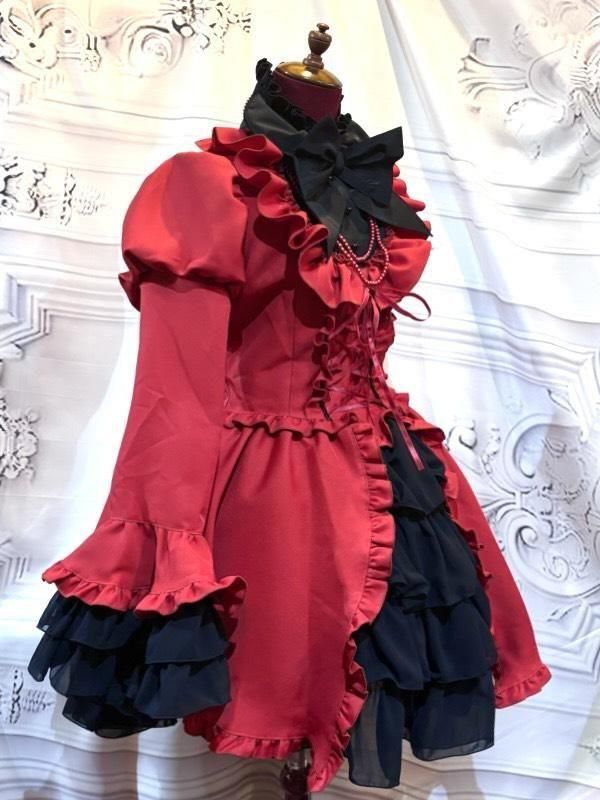 アリス風編み上げドレスワンピース | MARBLE | ロリータ ゴスロリ