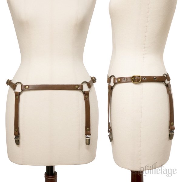 AVENCHUMU バックルベルトガータードレス AVENCHUMU バックルベルトガータードレス