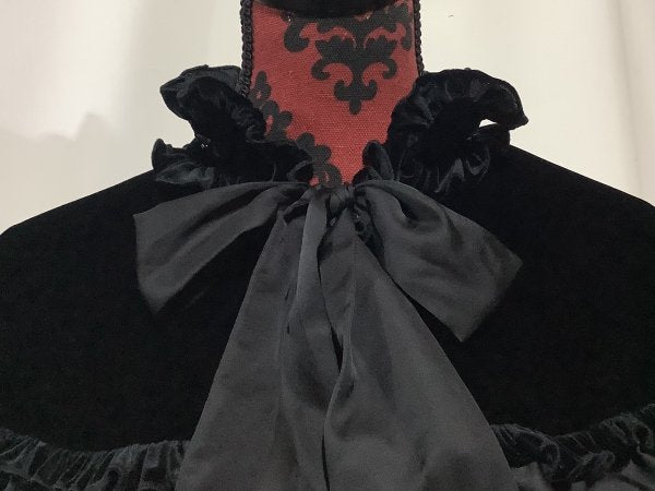 配色切り替えブリティッシュケープ | MARBLE | ロリータ ゴスロリ