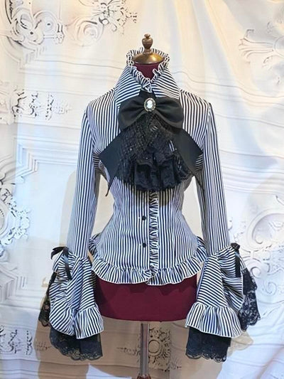 プリンセスドロップ刺繍入り半袖ブラウス 黒 BABY,THE STARS BABY, THE STARS SHINE BRIGHT / Blouse