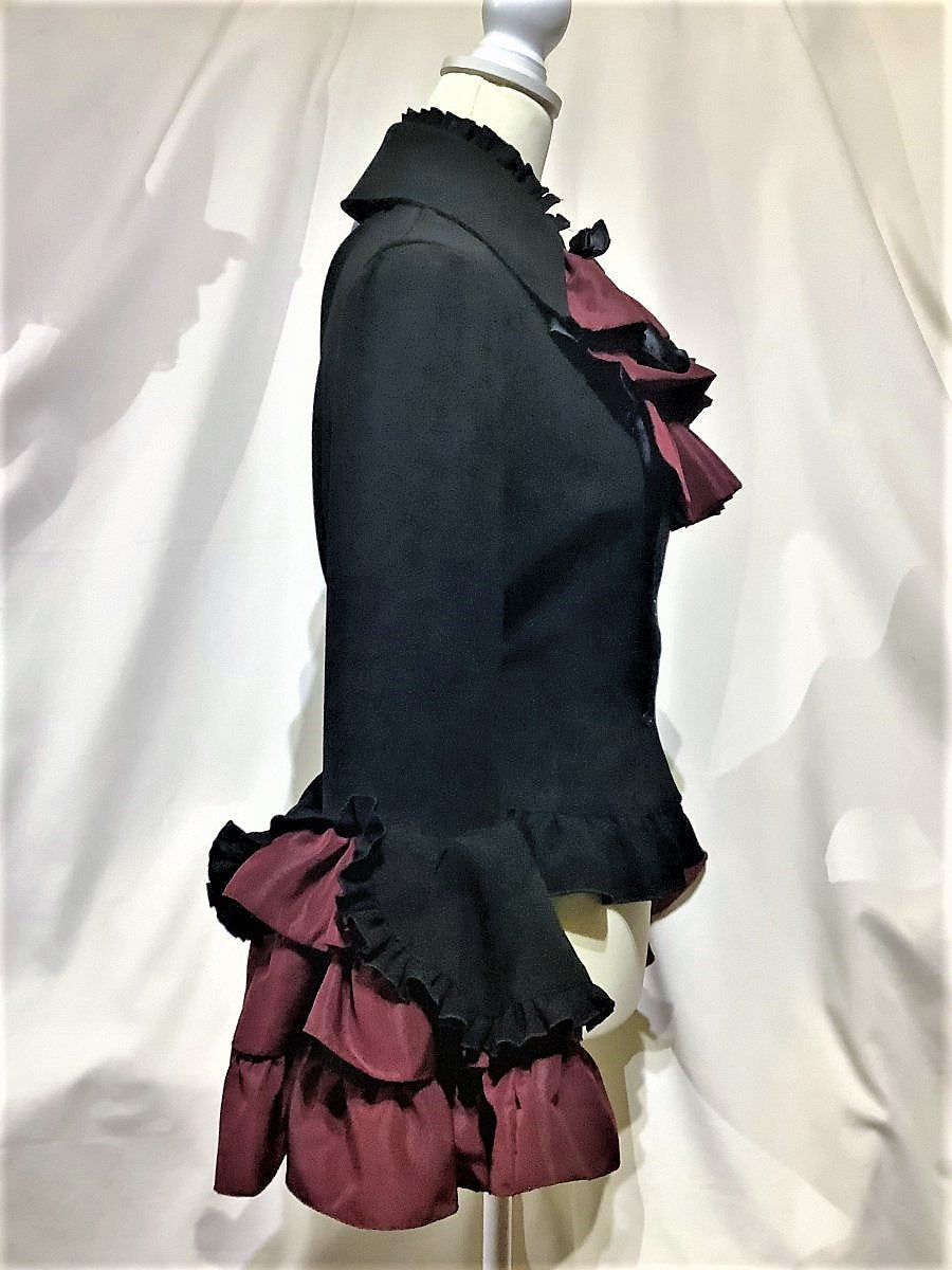 リバーシブルタイ付き姫袖ブラウス | MARBLE | ロリータ ゴスロリ 