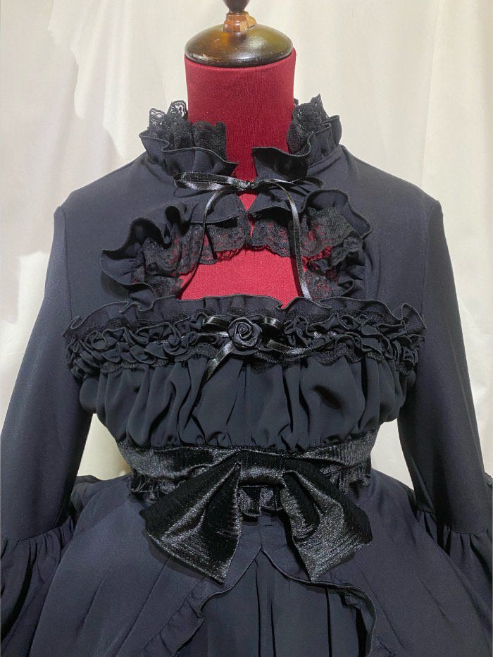 配色切り替え全身コーディネートワンピース | MARBLE | ロリータ