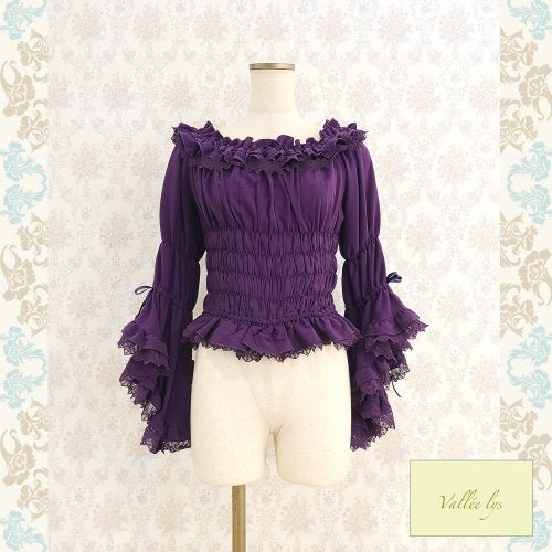 Vallée lys】Blossom Breeze Blouse | ATELIER-PIERROT | Wunderwelt Fleur -  Online Boutique for Gothic & Lolita Fashion