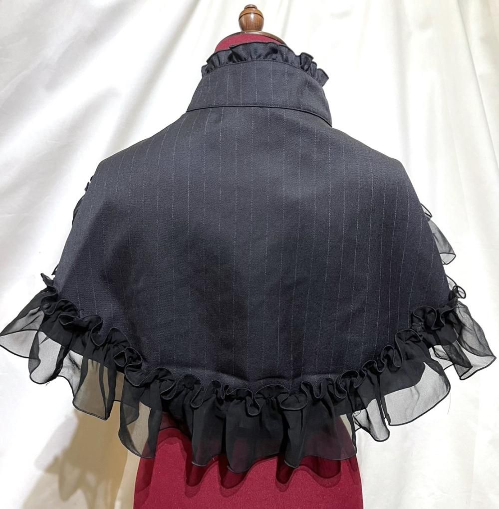 MARBLE ボリューム ケープ ゴスロリ フリル重ねボリュームケープ | MARBLE | ロリータ ゴスロリ