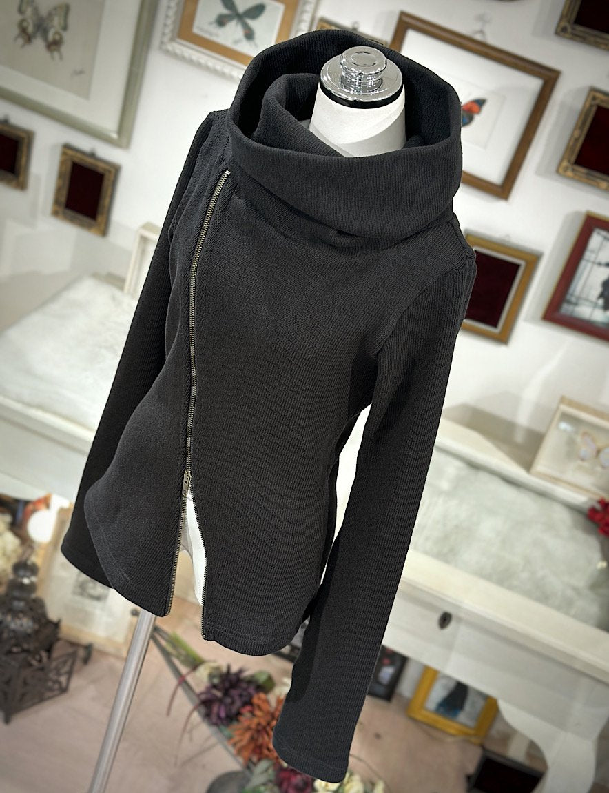 Na+Hファスナーカーディガン(ロング/warrior)