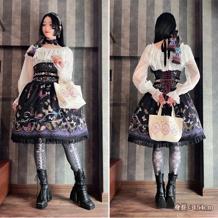 レース柄スカート ゴスロリ クラロリ abilletage アビエタージュ レース柄スカート ゴスロリ クラロリ abilletage アビエタージュ