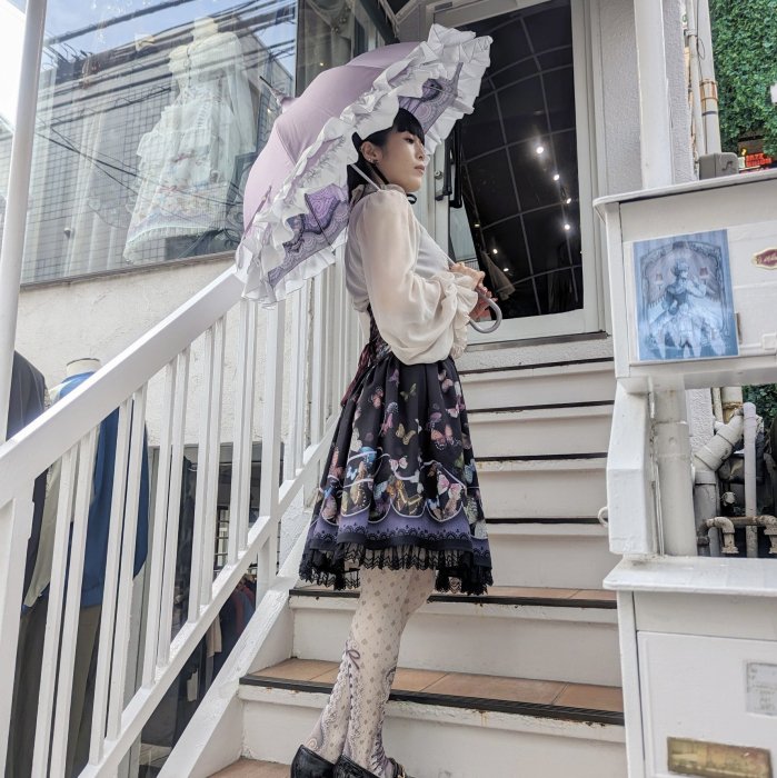 レースプリントアンブレラ【クーポン対象外】 | abilletage