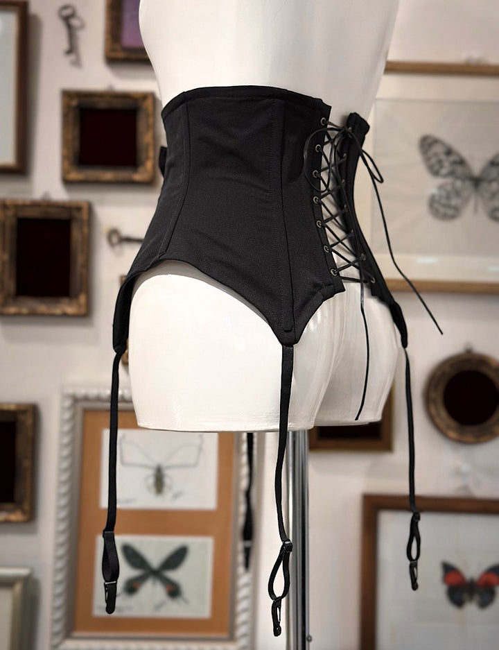 hmコルセット風ガーターベルト(フリル/ストレッチ/PS) | Na+H