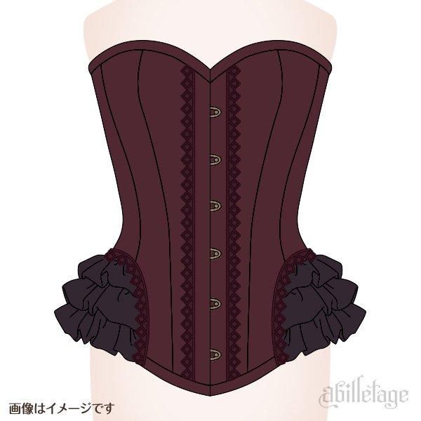 Dorothy ロングコルセット | abilletage | ロリータ ゴスロリ ゴシック