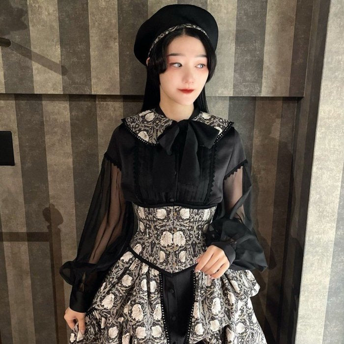 ICON CORSER ブラックコルセット