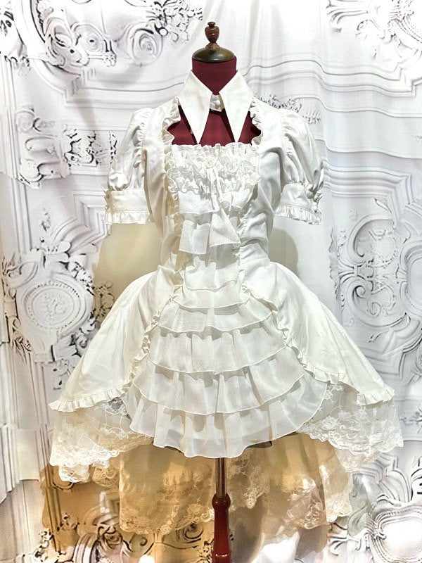 別衿・姫袖付きドレスワンピース (L~LLサイズ) | MARBLE | ロリータ