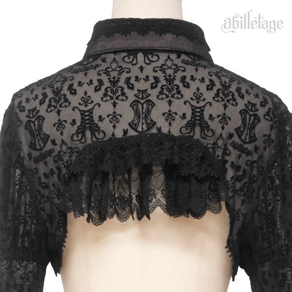 Corset d'Ombreボレロ（ロング） | abilletage | ロリータ ゴスロリ
