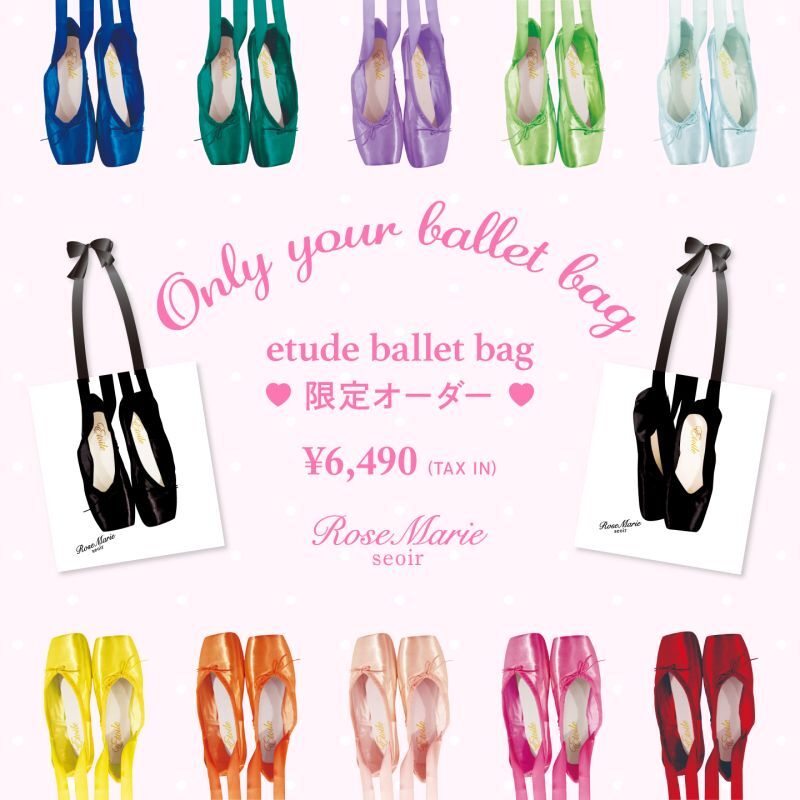 etude ballet bag（エチュードバレエバッグ） | RoseMarie seoir