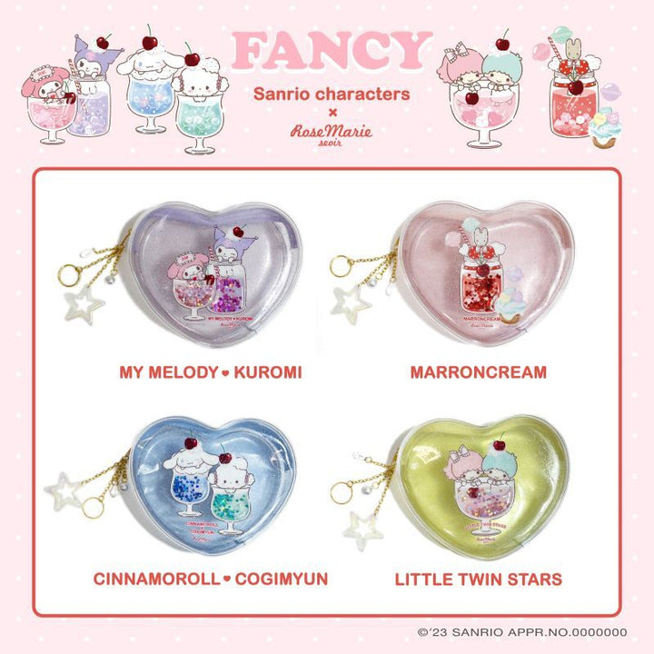 heart clear pouch（ハートクリアポーチ） kashwére リミテッドポーチ