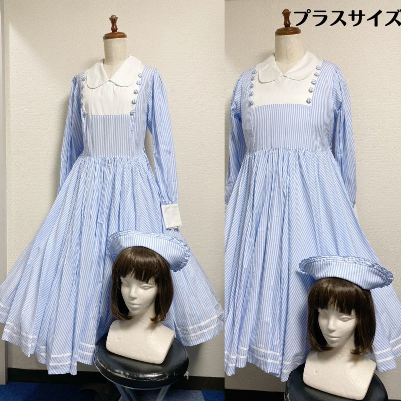 physical drop ワンピース　ロリィタ　クラロリ ドレスワンピース 4色 unideer ワンピースのみ 長袖 ロング