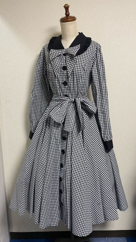 physical dropレトロ長袖ワンピース　サックス physical dropレトロ長袖ワンピース サックス - メルカリ