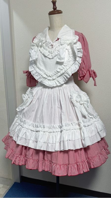 ハートエプロン | PhysicalDrop | ロリータ ゴスロリ ゴシック