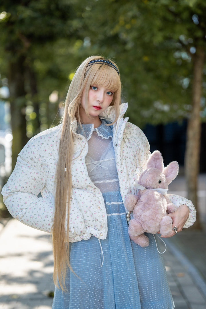 ジャケット・アウター RoseMarie seoir fluffy ribboncoat flower fluffy ribbon coat（flower） | RoseMarie seoir | Wunderwelt