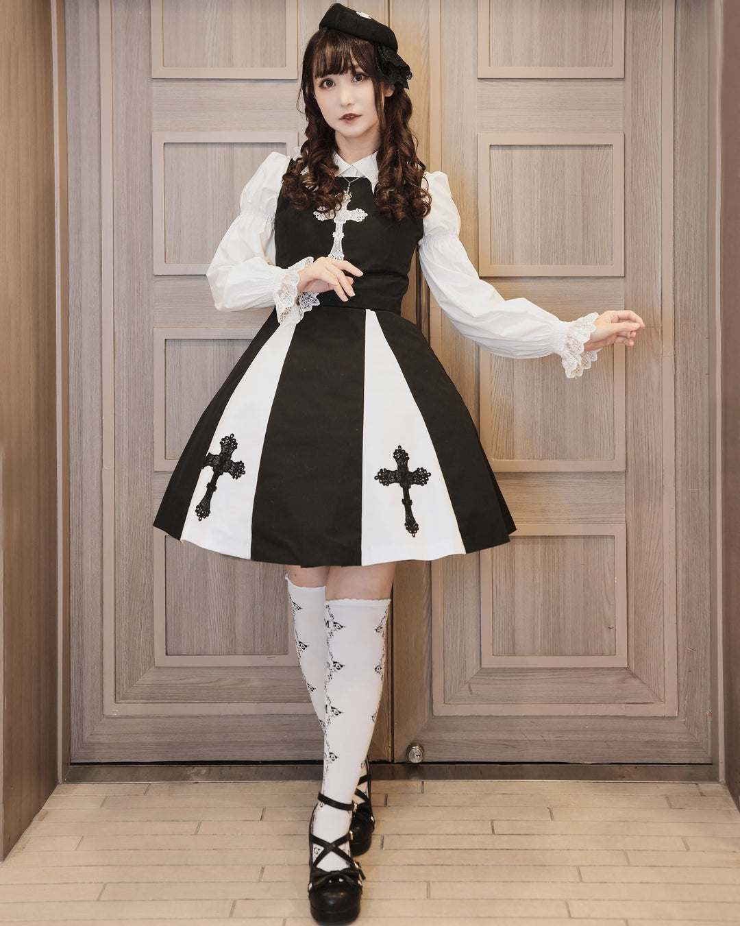 Rose Diamond High Socks | Moi-même-Moitié | Wunderwelt Fleur