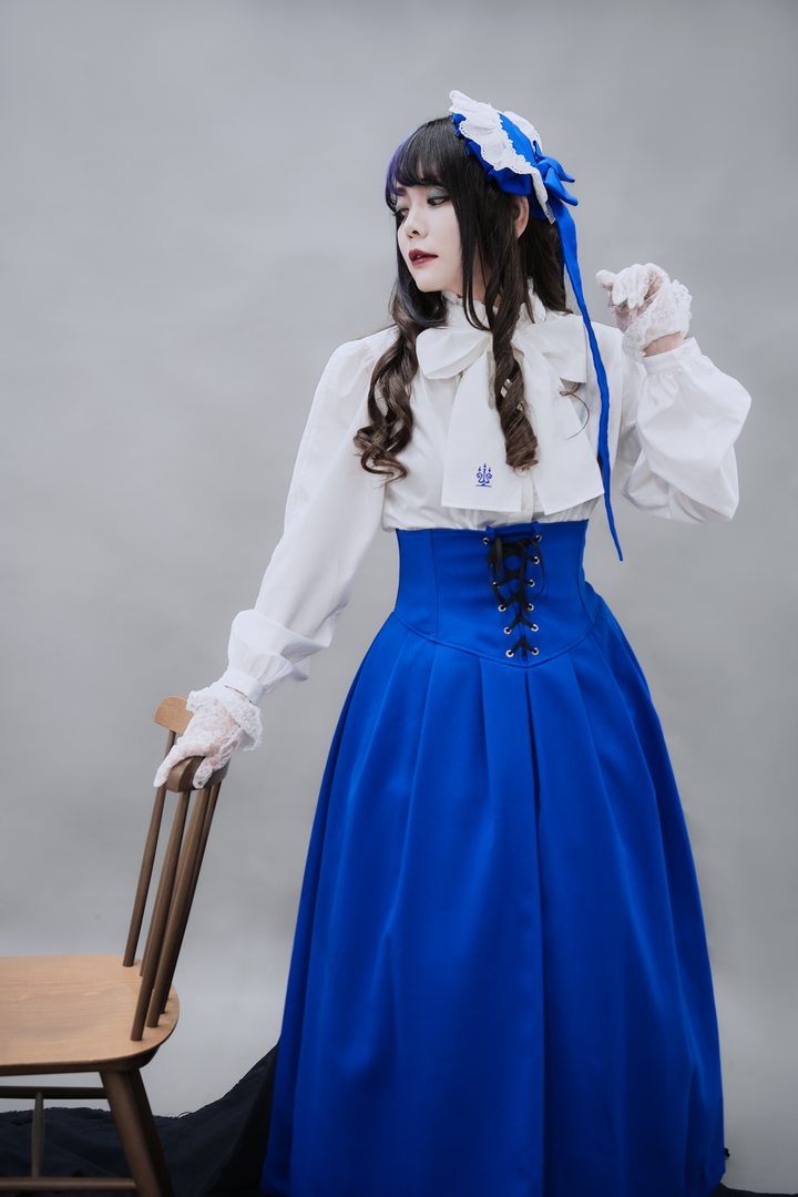 燭台刺繍リボンタイブラウス | Moi-même-Moitié | ロリータ ゴスロリ