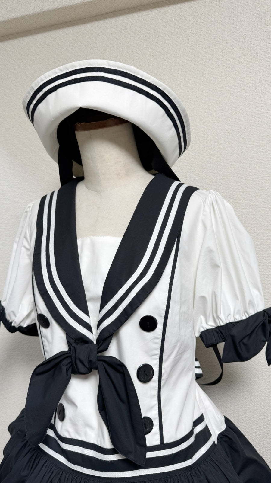 ノスタルジックセーラーハット | PhysicalDrop | ロリータ ゴスロリ