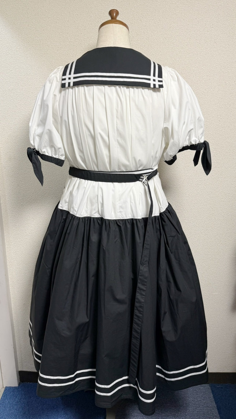 初*季様 physical drop ノスタルジックセーラーワンピース プラスサ ノスタルジックセーラーワンピース【プラスサイズ】 | PhysicalDrop