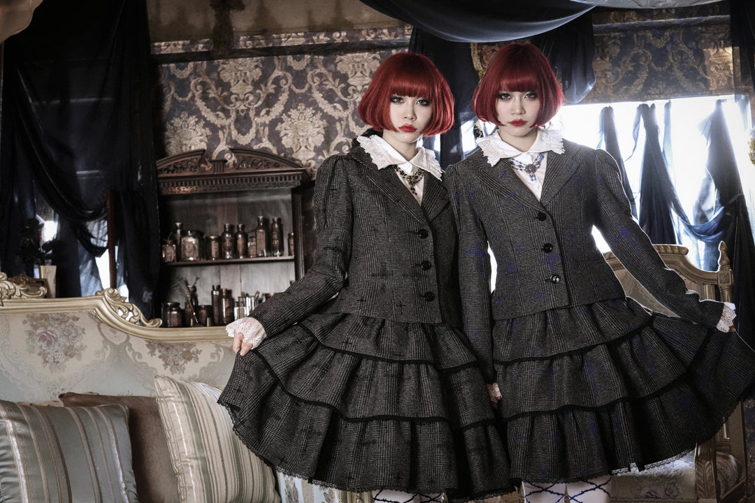 OZZON 十字架柄ジャケット　ミリタリー調　ハイネック OZZON 十字架柄ジャケット ミリタリー調 ハイネック レディース