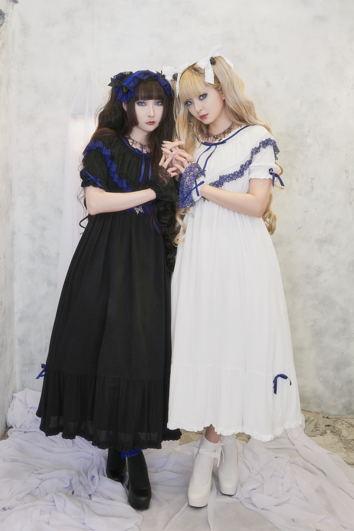 Butterfly and Crossレースお袖とめ | Moi-même-Moitié | ロリータ