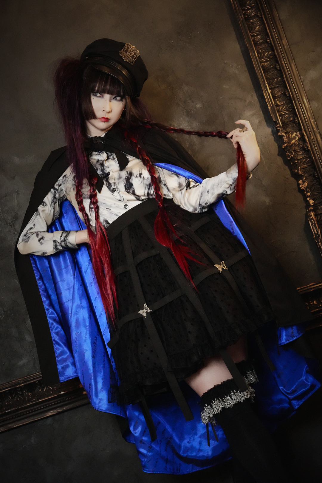 Moi-même-moitié 十字架フロッキー鳥籠スカート 💙Moi-même-Moitié💙 12/20(金)18:00販売開始！ ☆十字架フロッキー鳥