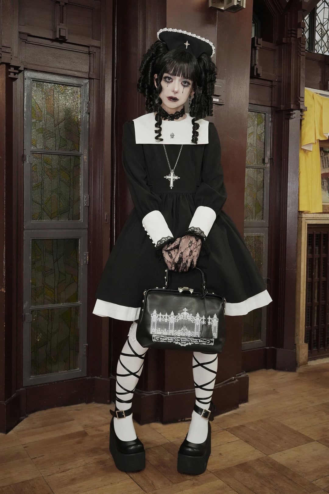 Iron Gate 2way Boston Bag | Moi-même-Moitié | Wunderwelt Fleur