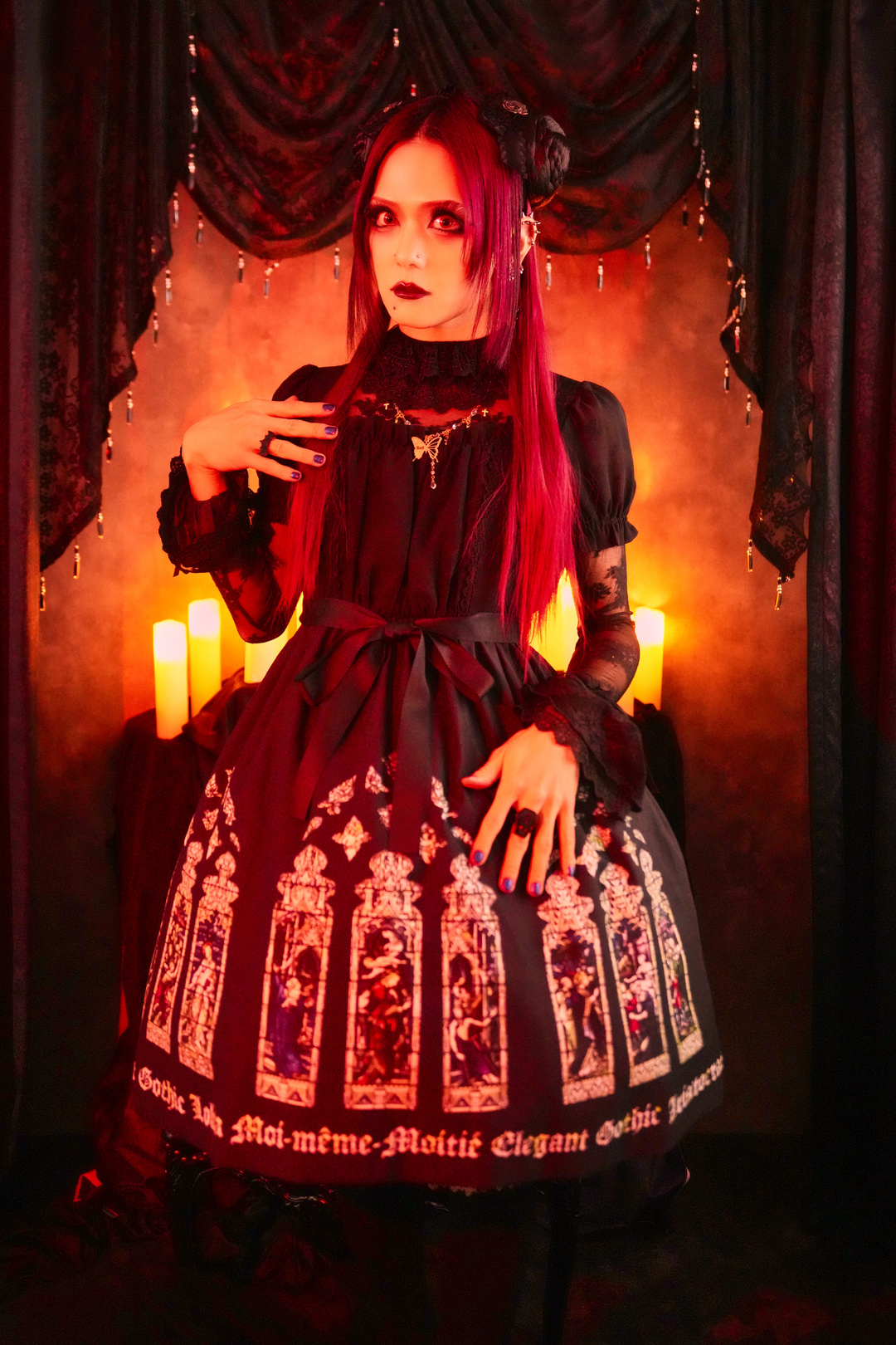 クロスアーチフレアスリーブカットソー | Moi-même-Moitié | ロリータ