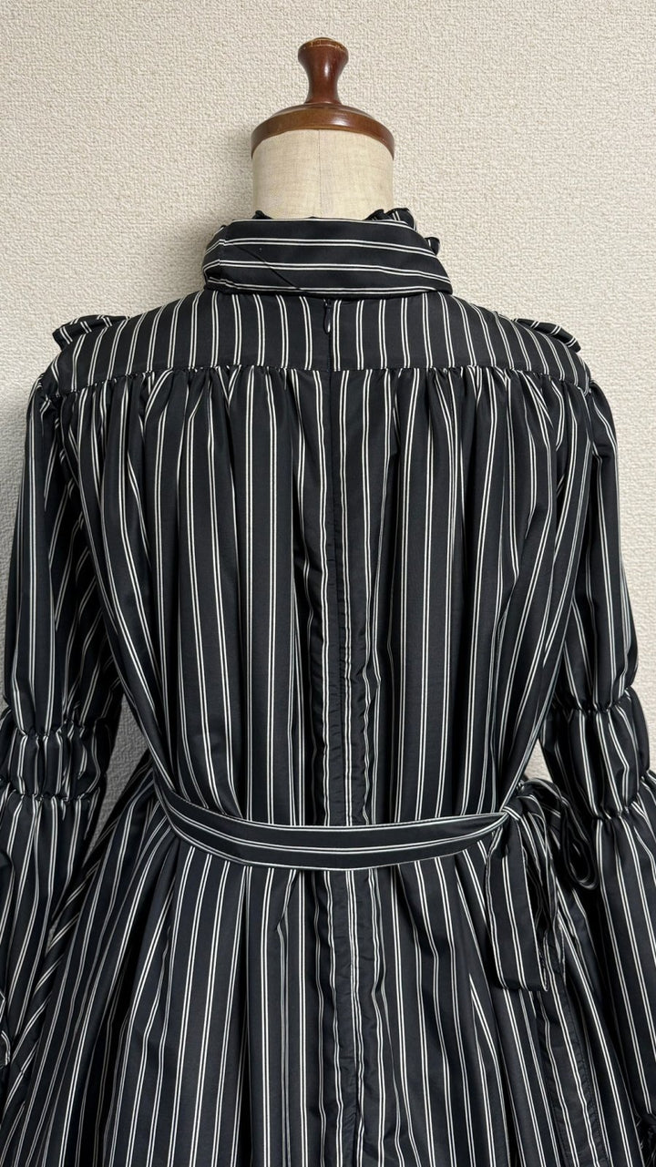 m.nさま専用 新品vieille  Quinze black/38 ヴィエイユ Standing Collar A Line OP | PhysicalDrop | Wunderwelt Fleur