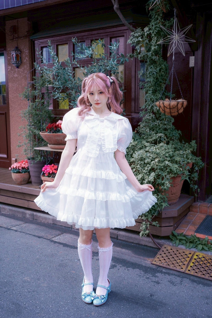 ワンピース LAPOMMEpetit SailorCollarWaistedOnePiece Sophia sailor one-piece dress（ソフィアセーラーワンピース