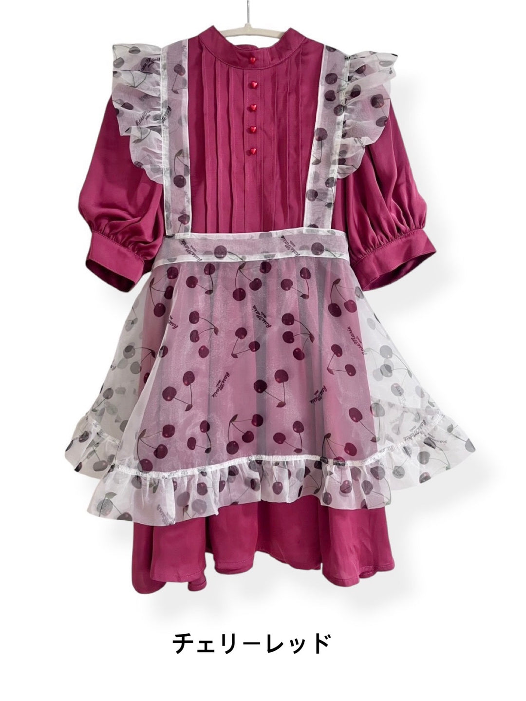 cherry doll one-piece dress＆ribbon clip（チェリードールワンピース