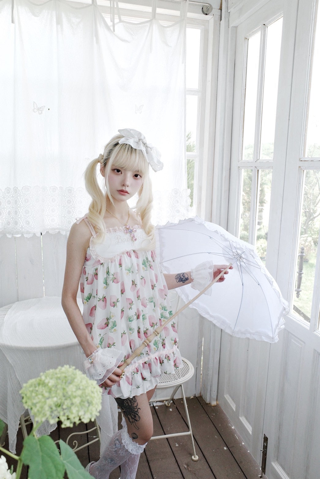 eyemask camisole one-piece dress（アイマスクキャミソール