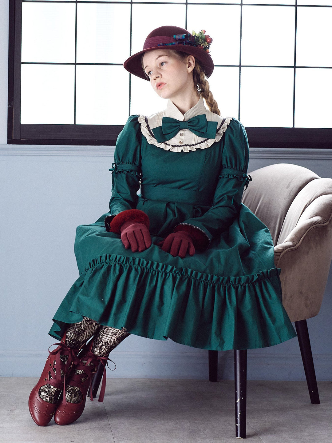 2023 Victorian Short Boots | Victorian maiden | Wunderwelt Fleur