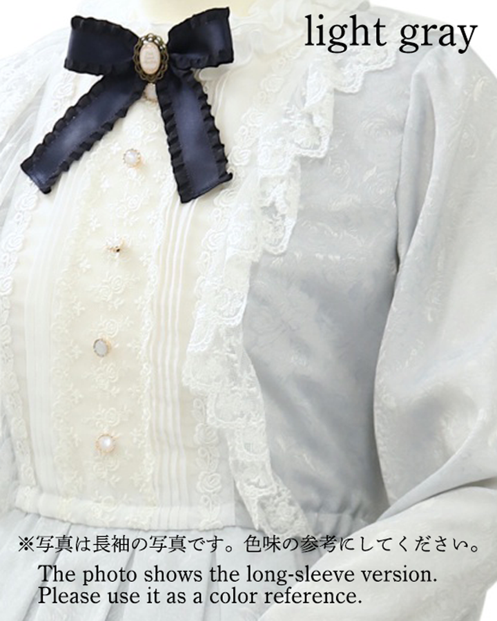 ローズジャガードワンピース【半袖】 | Pina sweetcollection