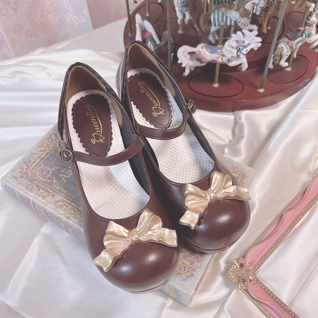 Q400 アンティークリボンパンプス【クーポン対象外】 | Queen Bee