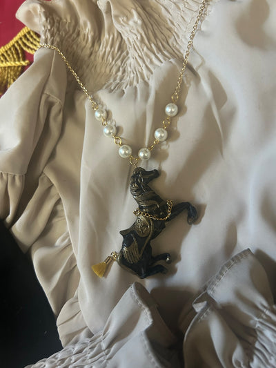 Unlock Key Necklace (Black Ver.) | Boo!Do堂 | Wunderwelt Fleur