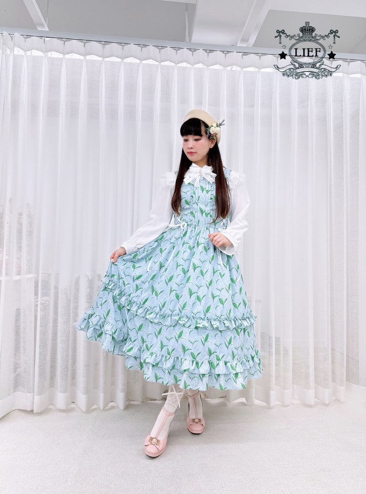 すずらん刺繍JSK 鈴蘭JSK | LIEF | Wunderwelt Fleur - Online Boutique for Gothic