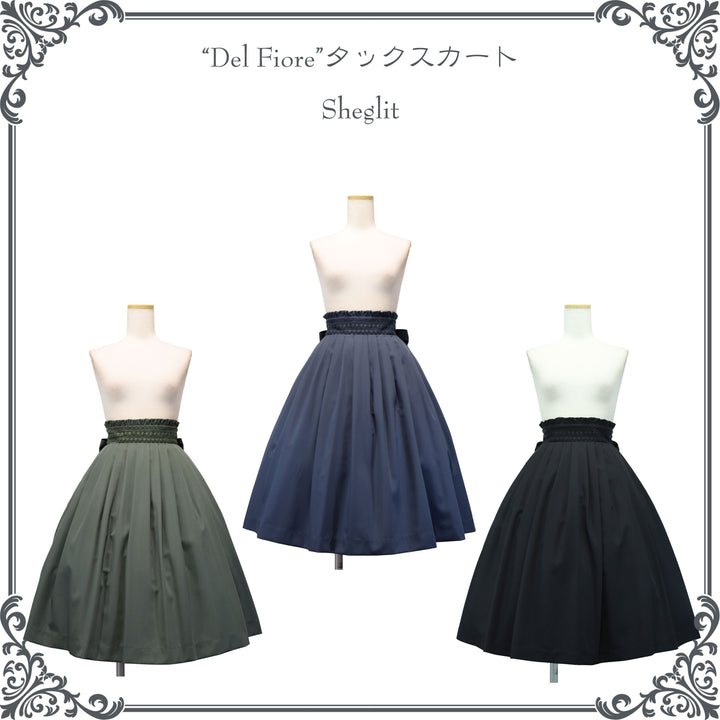 Sheglit Del Fiore タックスカート　シェグリット 92107e3dc28aa1c9bf987c439ff10d