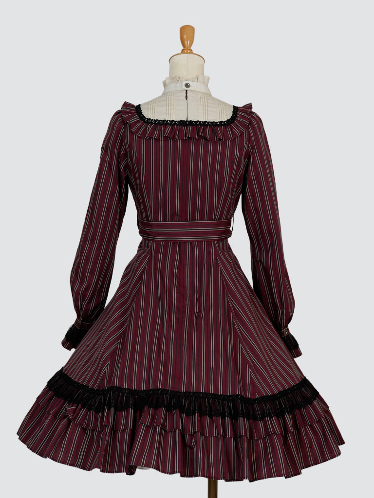 Victorian maiden ワンピース クラシカルロリータ ゴシック レジメンクラシカルドール（ミディ丈）【クーポン対象外】 | Victorian